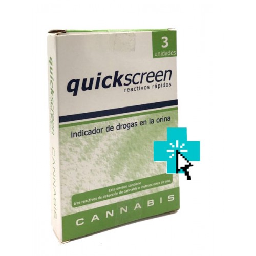 Quickscreen Test Reactivo Deteccion Cannabis